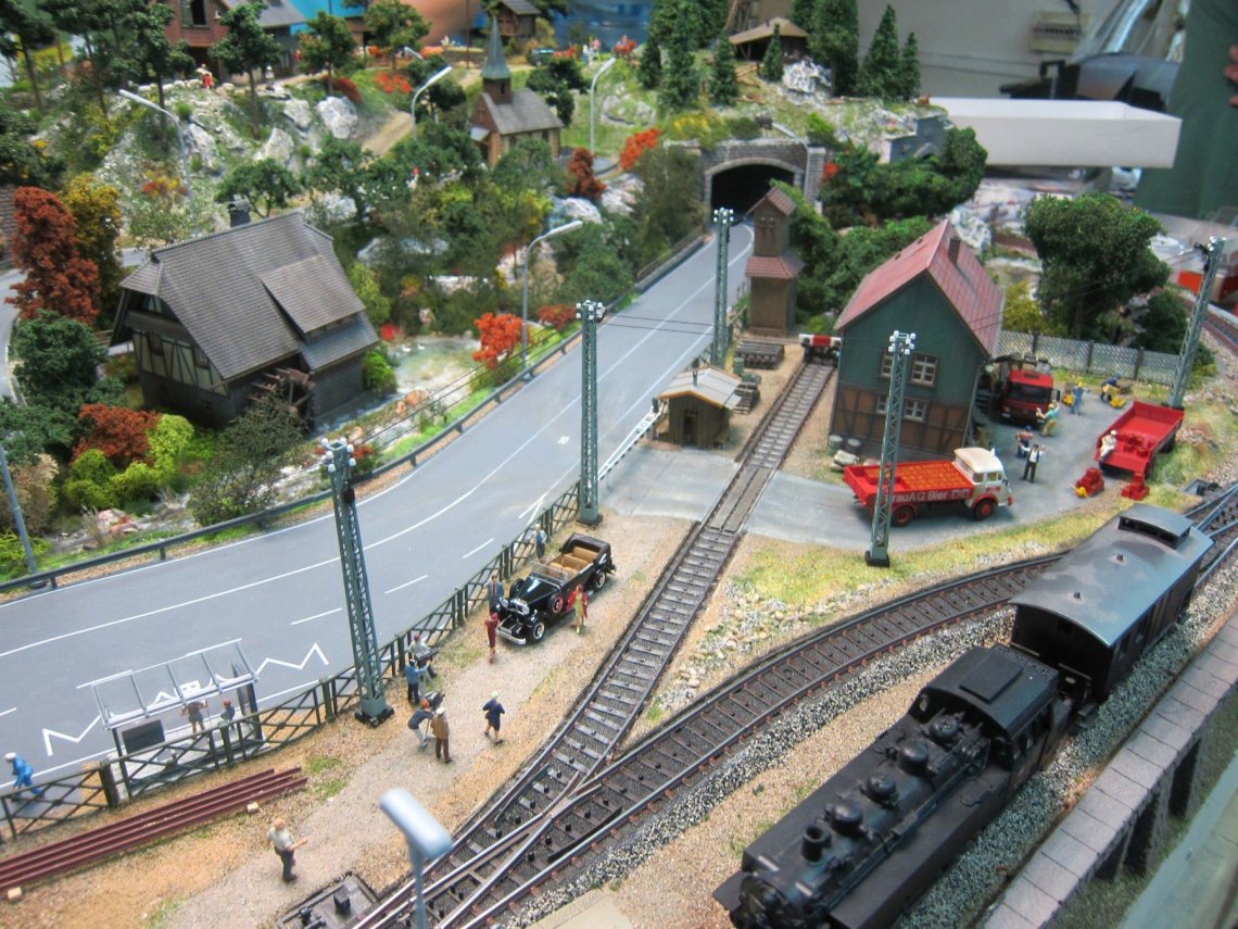 μακέτα τρένου train layout