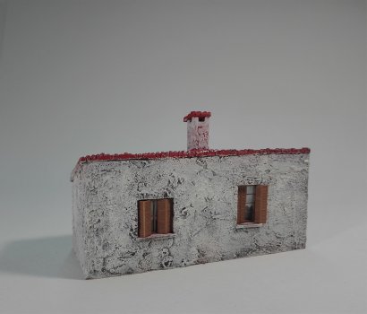 greek farm storage house scale model κτηριο αποθηκης ελληνικου ενδιαφεροντος