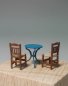 greek kafenio chairs scale model HO καρεκλες καφενειου μινιατουρες