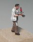 greek waiter miniature master chef miniature φιγουρα μοντελισμου γκαρσονι κλιμακα 1/87 